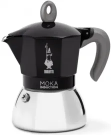 Moka Induction kotyogós kávéfőző 6 adag, fekete (6936)
